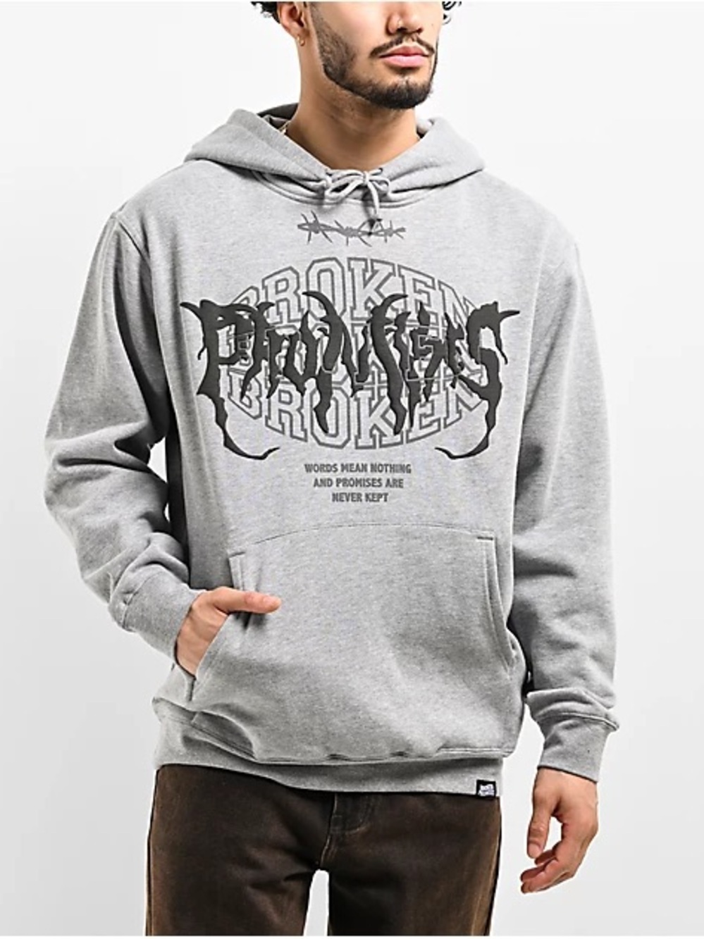 Menโs Broken Promises Hoodie BNWOT